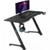 Mesa Gamer ThunderX3 ED5 Preta com Suporte para Headset e Copo